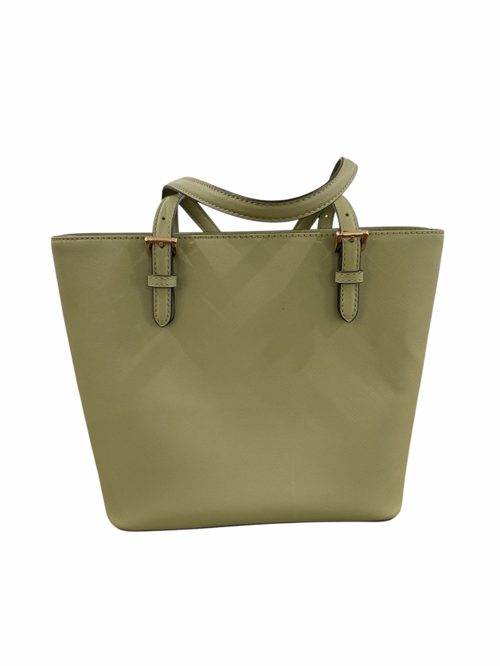 Michael Kors Jet Set Multifunction Medium Pocket Tote Bag Light Sage Green /Gold - Picture 3 of 12